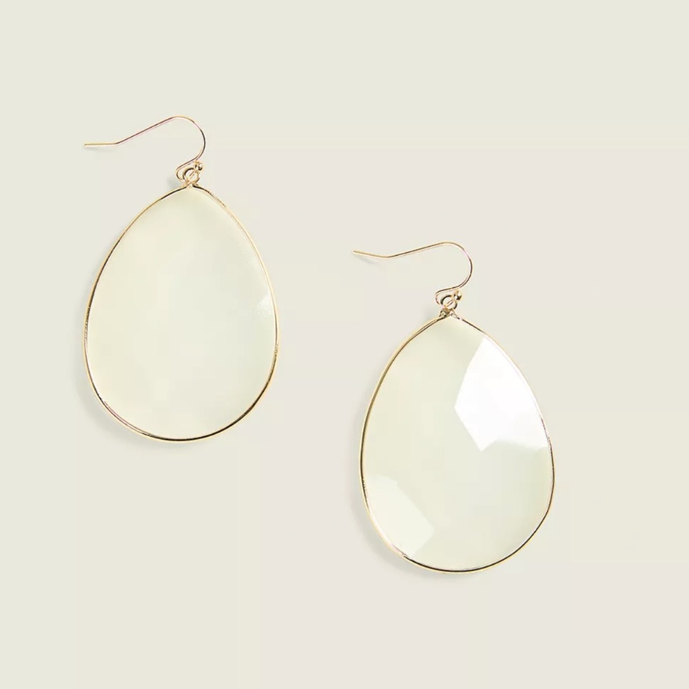 Iridescent Teardrop Earrings NWT